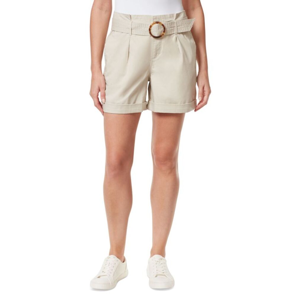 Gloria Vanderbilt Women's 5" Vacation Pleated Cuffed Shorts